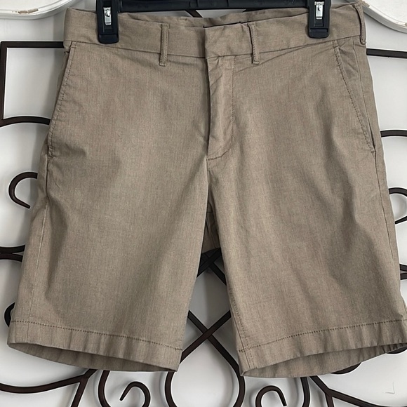 EUC NORDSTROM SLIM FIT STRETCH SHORTS MARLED TAN/GRAY SIZE 30W - Picture 1 of 9